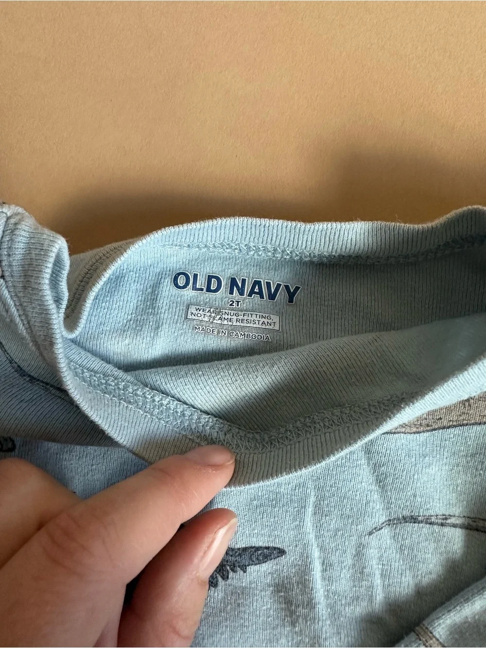Old Navy + Cat & Jack Boy Toddler 2T 4pc 100% Cotton Pajama Sets Sharks/Dinos